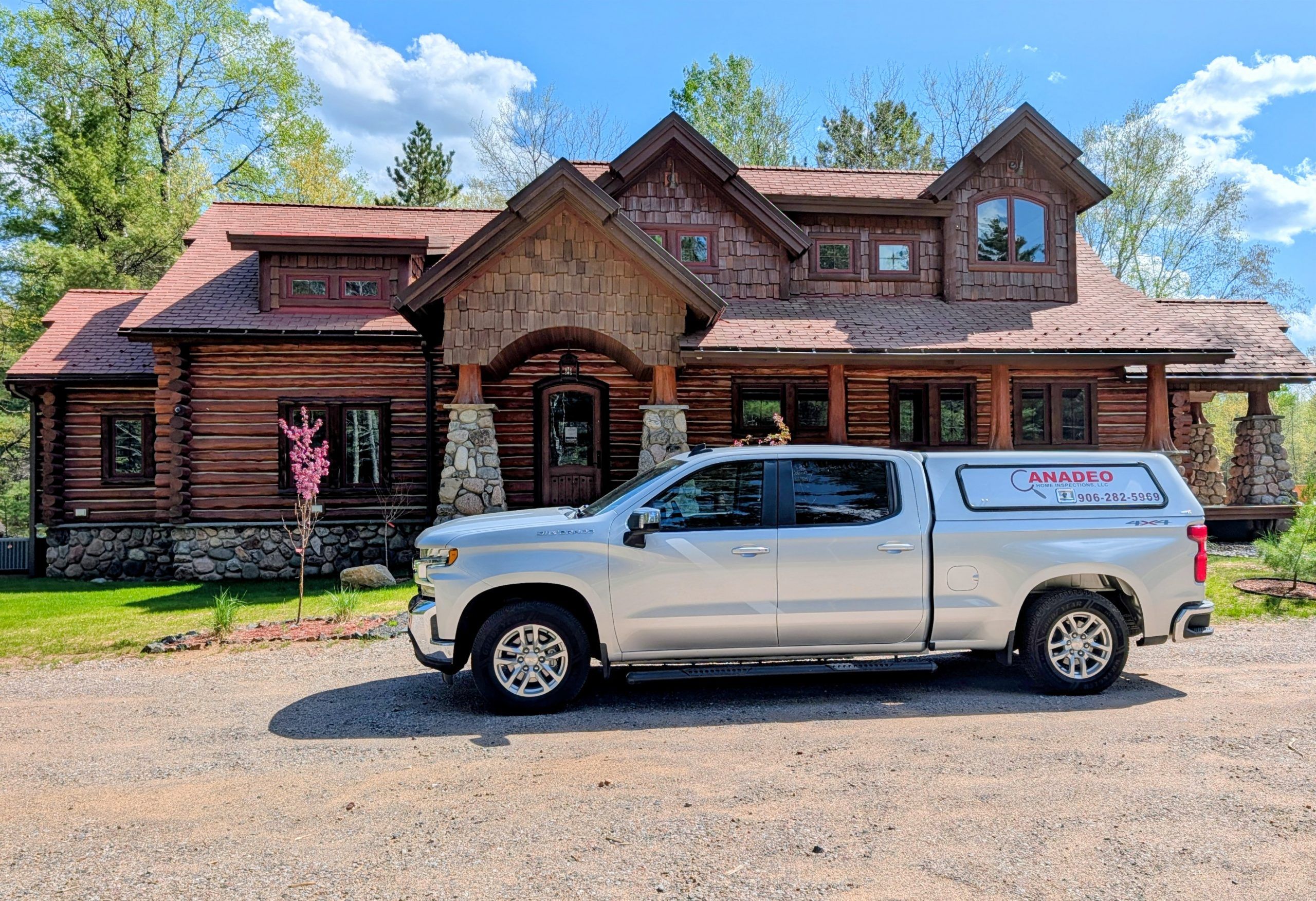 Truck for Canadeo Home Inspections Green Bay, Wisconsin